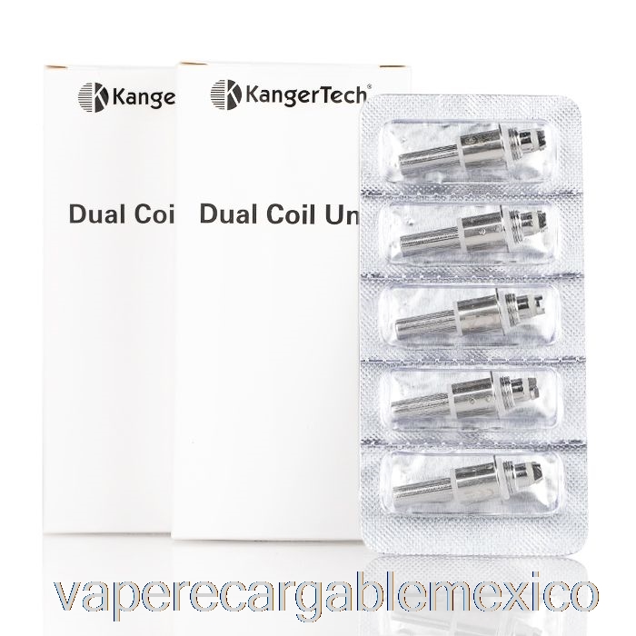 Bobinas De Repuesto De Unidad Dual Kanger Recargables Vape Bobinas De 1.0ohm